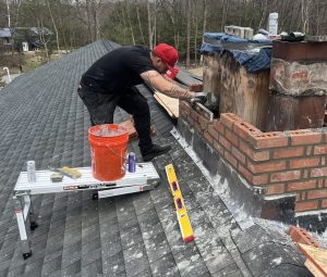 chimney repair technician